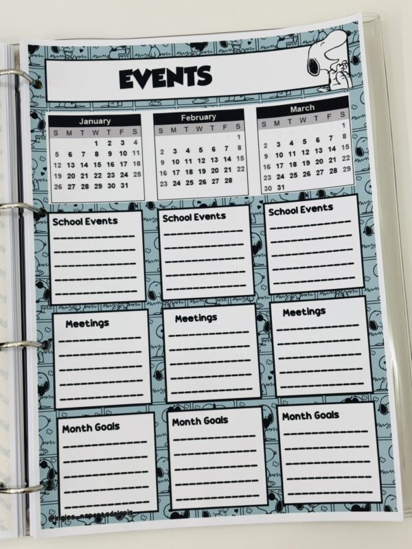 Planner The Peanuts (Snoopy) - Image 8