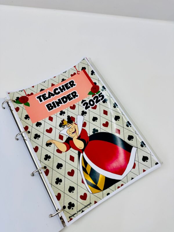 Planner- Alice in wonderland - Image 4