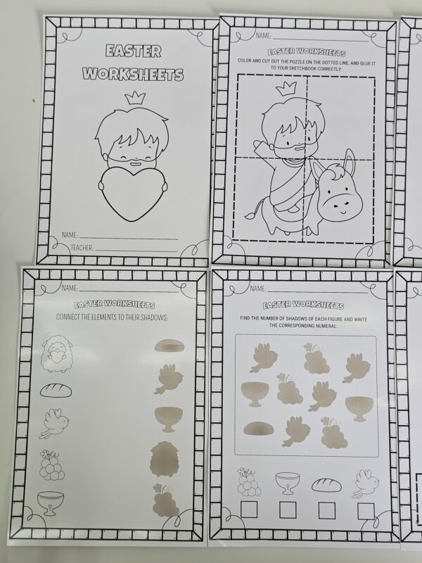 Christian Easter Worksheets - Image 11