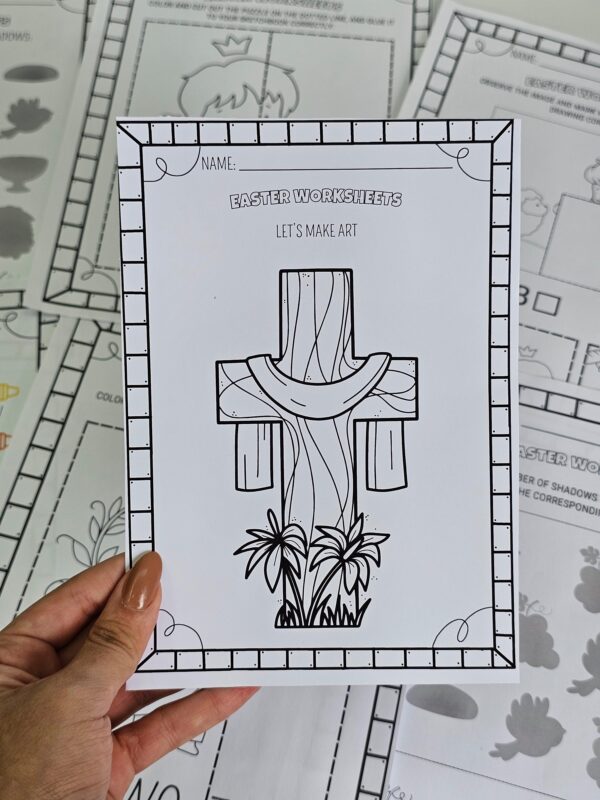 Christian Easter Worksheets - Image 5